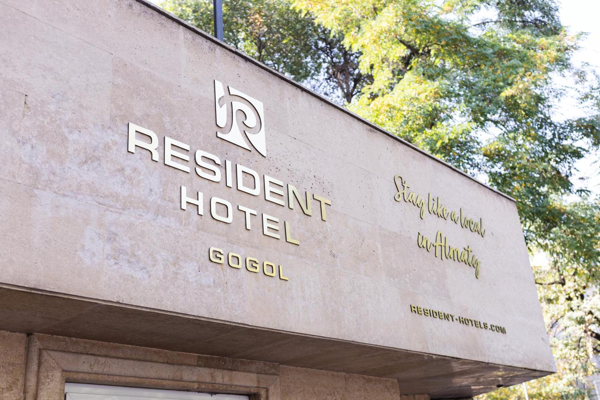 Resident Hotel Gogol Almatý Exterior foto
